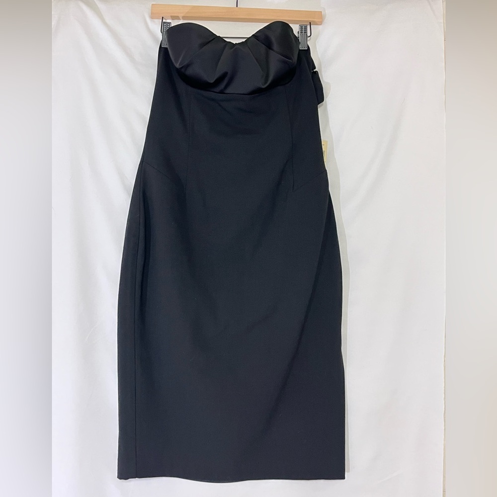 Guess by Marciano NWT Black Sweetheart Neck Sexy Wedding Guest Dress Sz 10